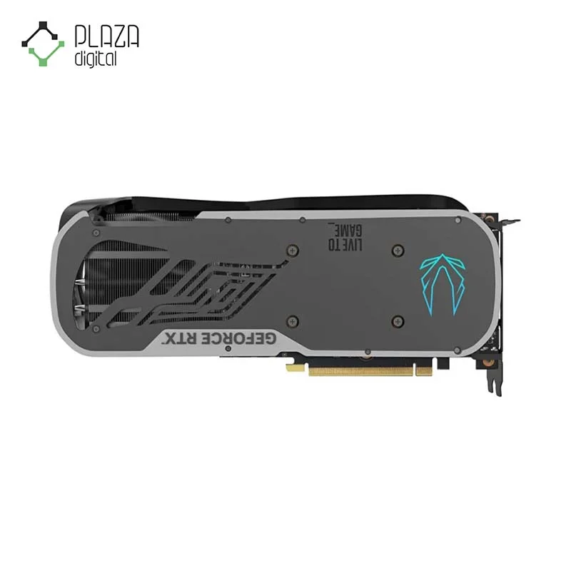 نمای پشت کارت گرافیک زوتاک مدل GAMING GeForce RTX 4070 AMP AIRO حافظه 12 گیگابایت