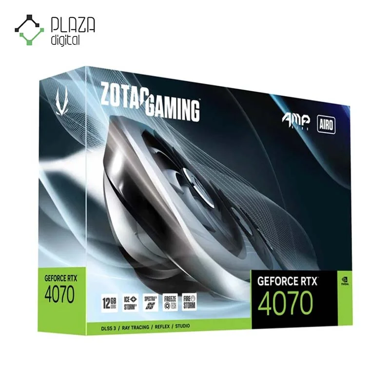 کارت گرافیک زوتاک مدل GAMING GeForce RTX 4070 AMP AIRO حافظه 12 گیگابایت