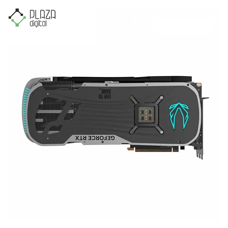 نمای پشت کارت گرافیک زوتاک مدل GAMING GeForce RTX 4080 16GB AMP Extreme AIRO حافظه 16 گیگابایت