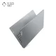 نمای نیمه باز لپ تاپ 15.6 اینچی لنوو IdeaPad مدل Slim 3-PA رنگ خاکستری