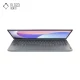 نمای نیمه باز لپ تاپ 15.6 اینچی لنوو IdeaPad مدل Slim 3-PA رنگ خاکستری