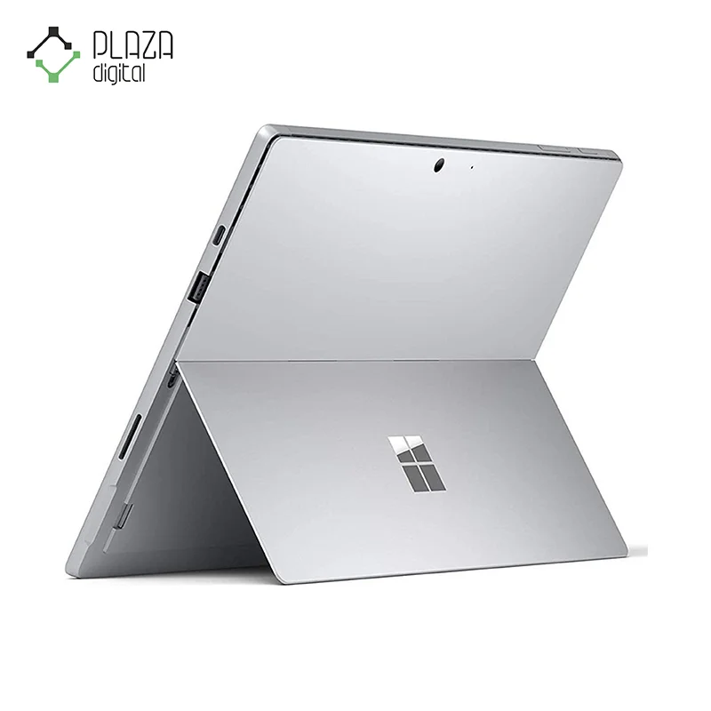 نمای پشت تبلت 12.3 اینچی مایکروسافت مدل Surface Pro 7 Plus-F ظرفیت 256 و رم 16 گیگابایت