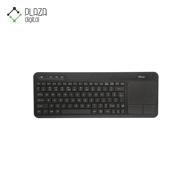 نمای اصلی کیبورد بی‌سیم تراست مدل veza wireless with touchpad