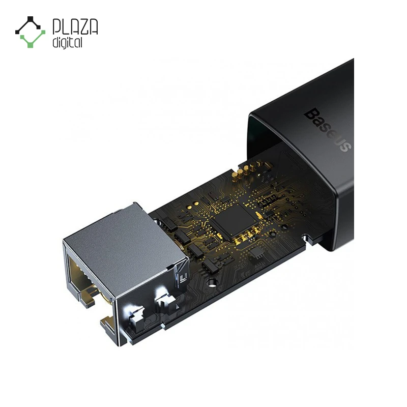 نمای داخلی مبدل USB به lan بیسوس مدل wkqx000001