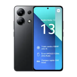 گوشی موبایل شیائومی مدل Redmi Note 13 ظرفیت 128 گیگابایت رم 6 گیگابایت رنگ مشکی