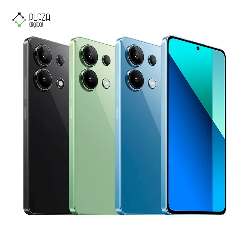 گوشی موبایل شیائومی مدل Redmi Note 13 ظرفیت 256 گیگابایت رم 8 گیگابایت رنگ مشکی