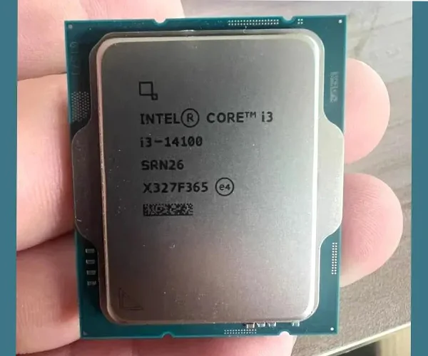 چیپست پردازنده intel core i3 14100f