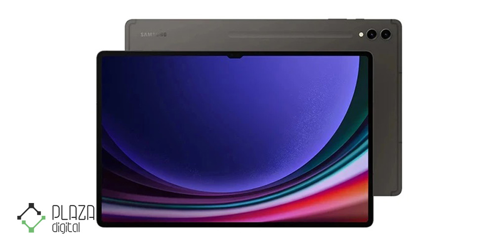 galaxy tab s9 plus 5g 256gb samsung tablet main black view