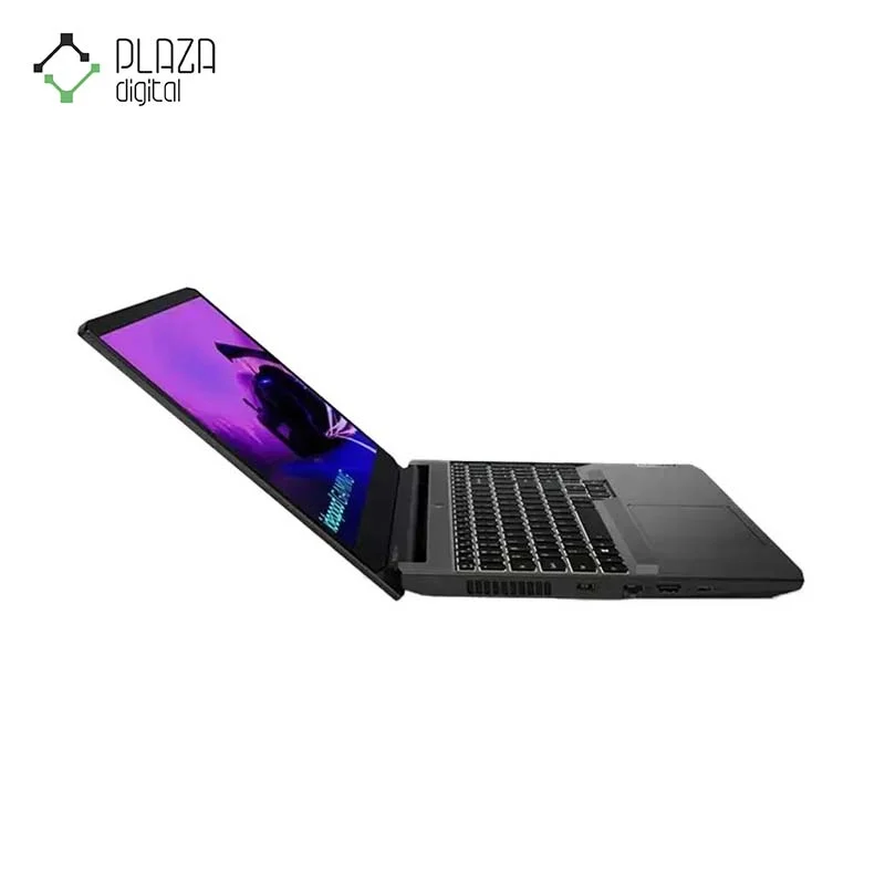 نمای کنار لپ تاپ گیمینگ 15.6 اینچی لنوو IdeaPad مدل Gaming 3-VS