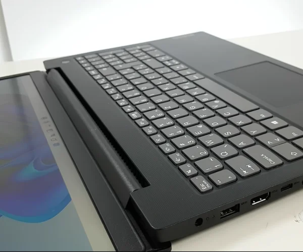 نمای بازگشایی 180 درجه لپ تاپ لنوو IdeaPad v15-O