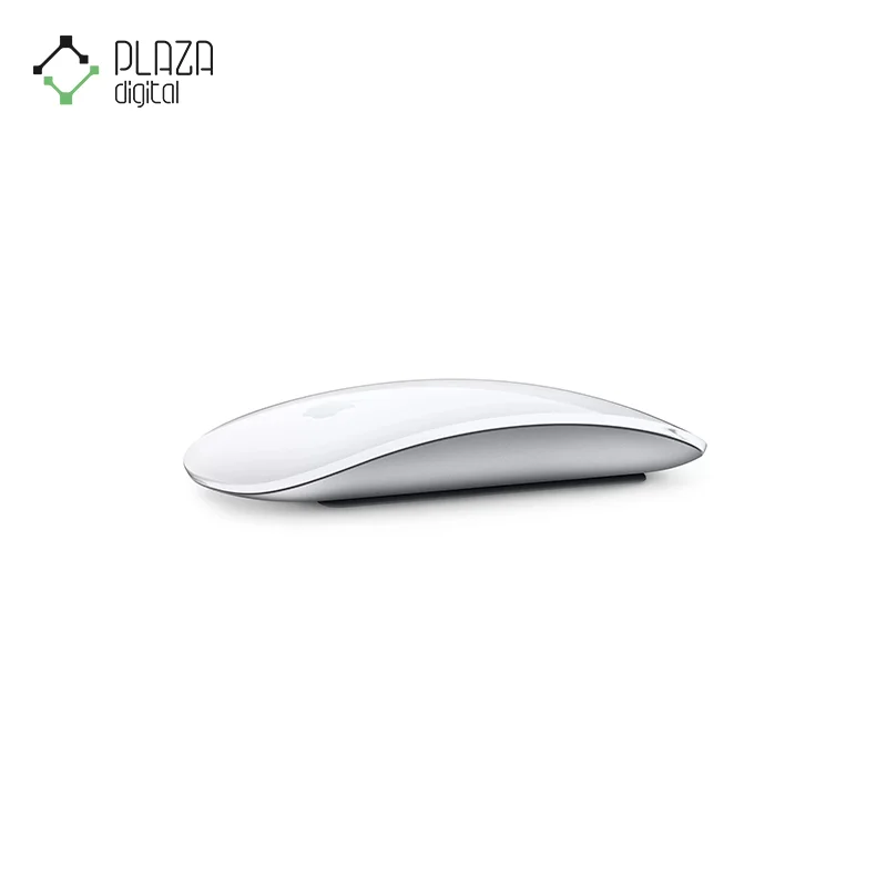 نمای رو به رو ماوس بی سیم اپل مدل magic mouse silver 3 (2023)
