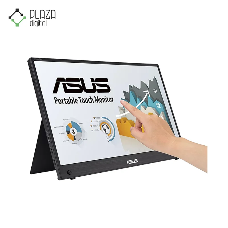 mb16aht touch asus monitor left view 1