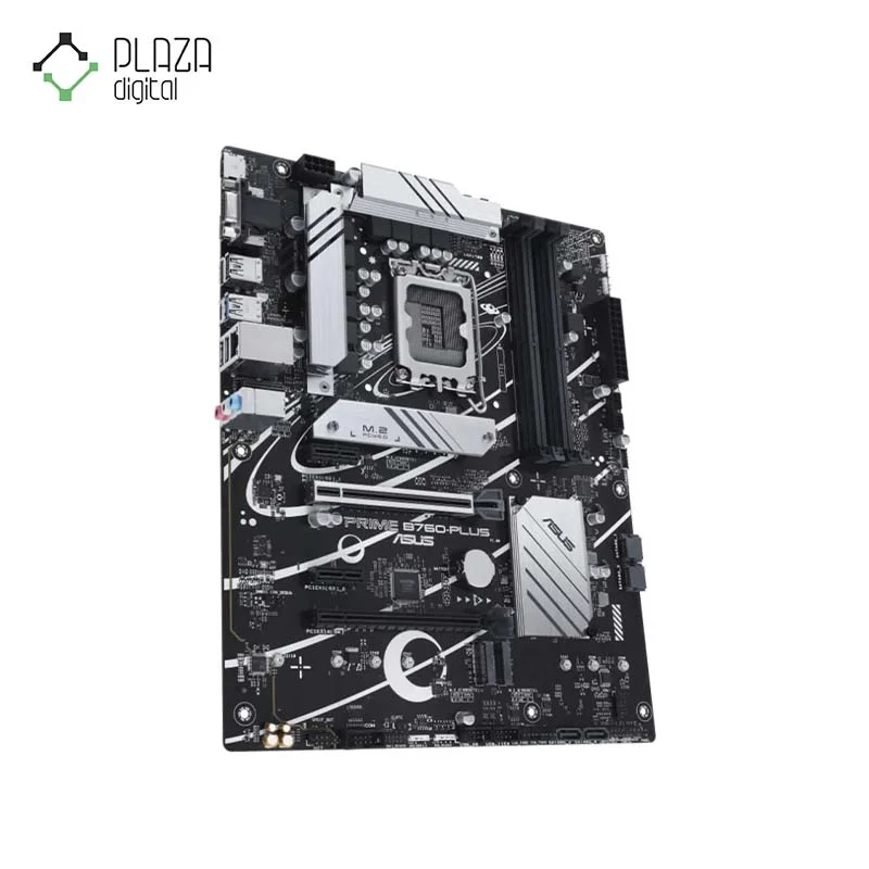 نمای رو به رو مادربرد ایسوس مدل PRIME B760 PLUS DDR5