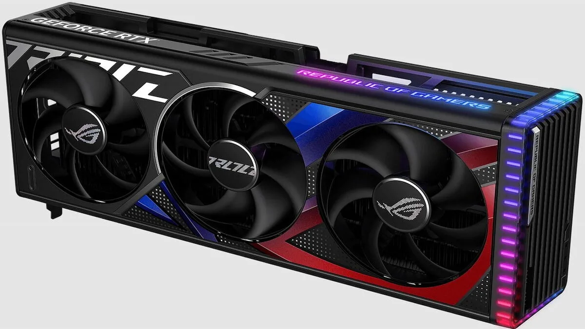 کارت گرافیک ایسوس مدل ROG Strix GeForce RTX 4060 OC Edition 8GB GDDR6 حافظه 8 گیگابایت 