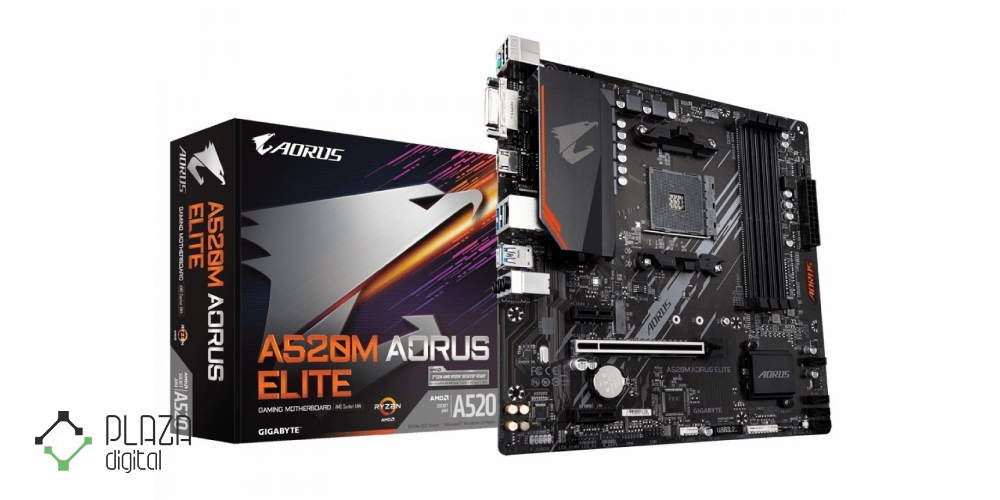 07 مادربرد گیگابایت مدل A520M Aorus Elite