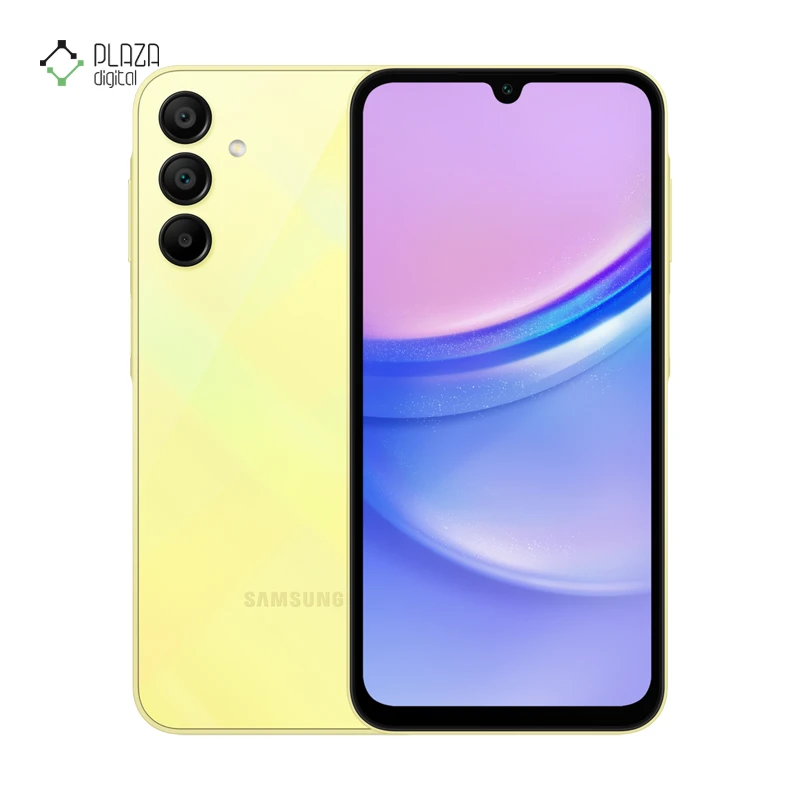 گوشی موبایل سامسونگ مدل Galaxy A15 4G ظرفیت 128 گیگابایت رم 6 گیگابایت رنگ زرد