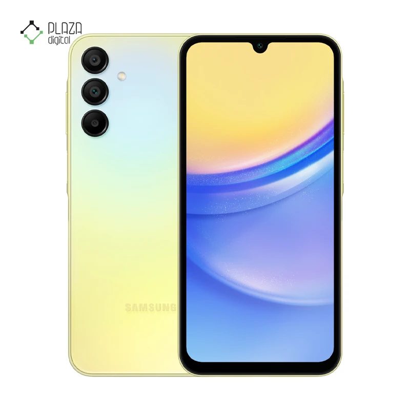 گوشی موبایل سامسونگ مدل Galaxy A15 5G ظرفیت 128 گیگابایت رم 4 گیگابایت رنگ زرد