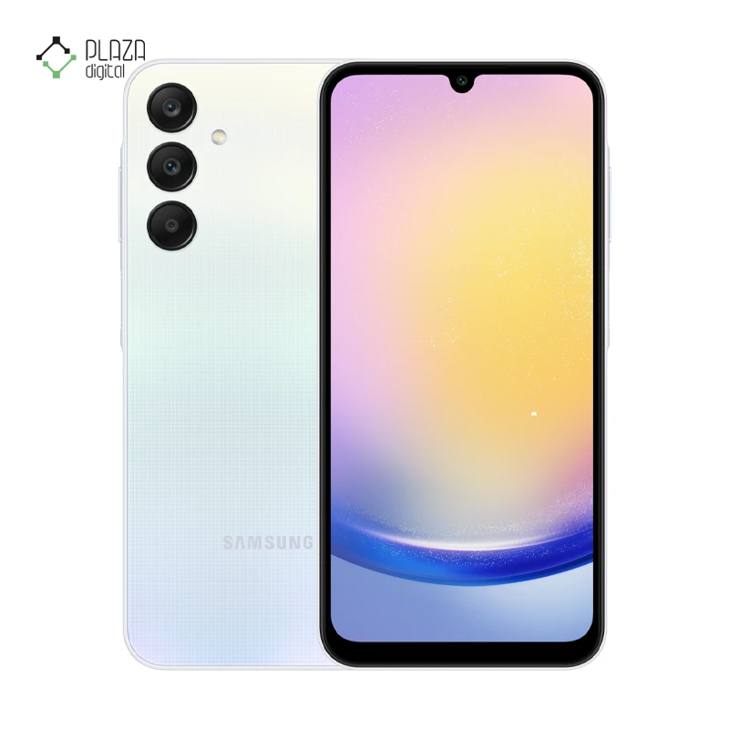 گوشی موبایل سامسونگ مدل Galaxy A25 ظرفیت 128 گیگابایت رم 8 گیگابایت رنگ سفید