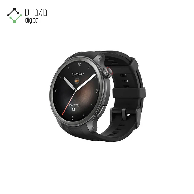 نمای مشکی ساعت هوشمند شیائومی مدل amazfit balance