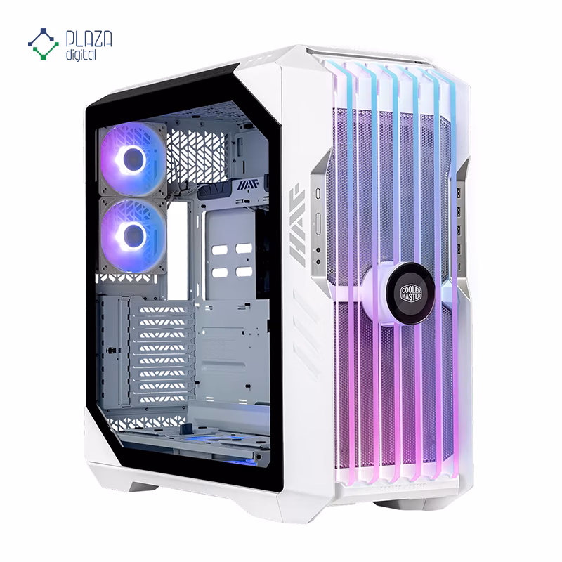 کیس کامپیوتر کولر مستر مدل HAF 700 EVO رنگ سفید پلازا دیجیتال