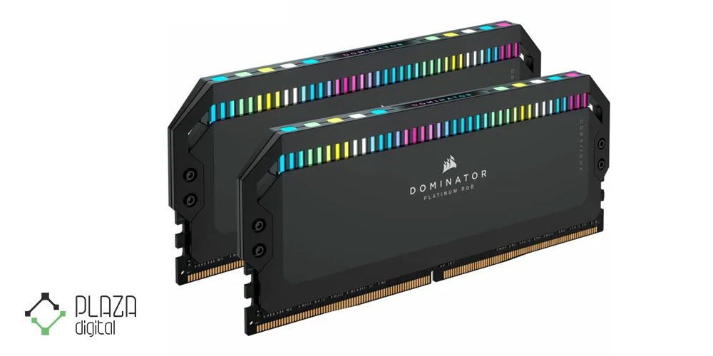 رم کورسیر دو کاناله DOMINATOR PLATINUM RGB CL40 با ظرفیت 64 گیگابایت DDR5 و فرکانس 5600 مگاهرتز