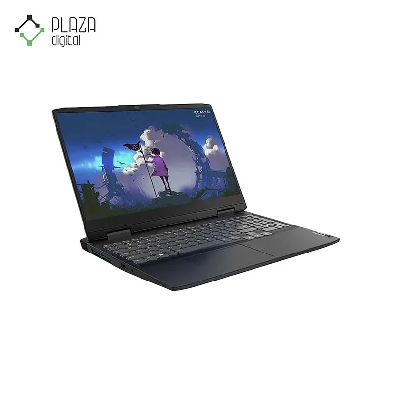 نمای سمت چپ لپ تاپ گیمینگ 15.6 اینچی لنوو IdeaPad مدل Gaming 3-EE