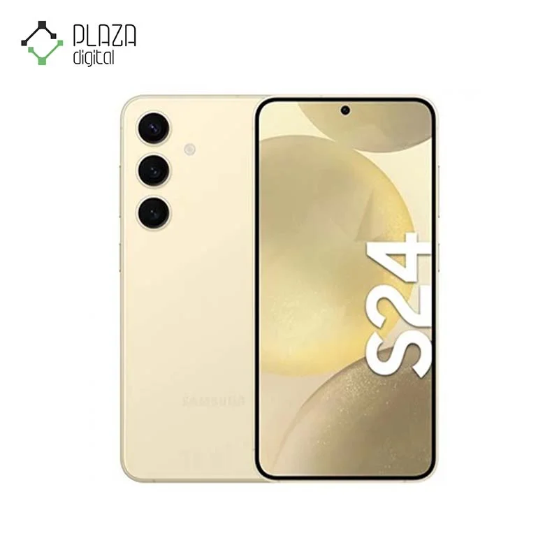 گوشی موبایل سامسونگ مدل S24 با ظرفیت 128 گیگابایت و رم 8 گیگابایت رنگ کرم