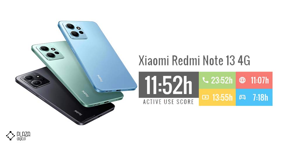 تست باتری گوشی شیائومی Redmi Note 13 4G