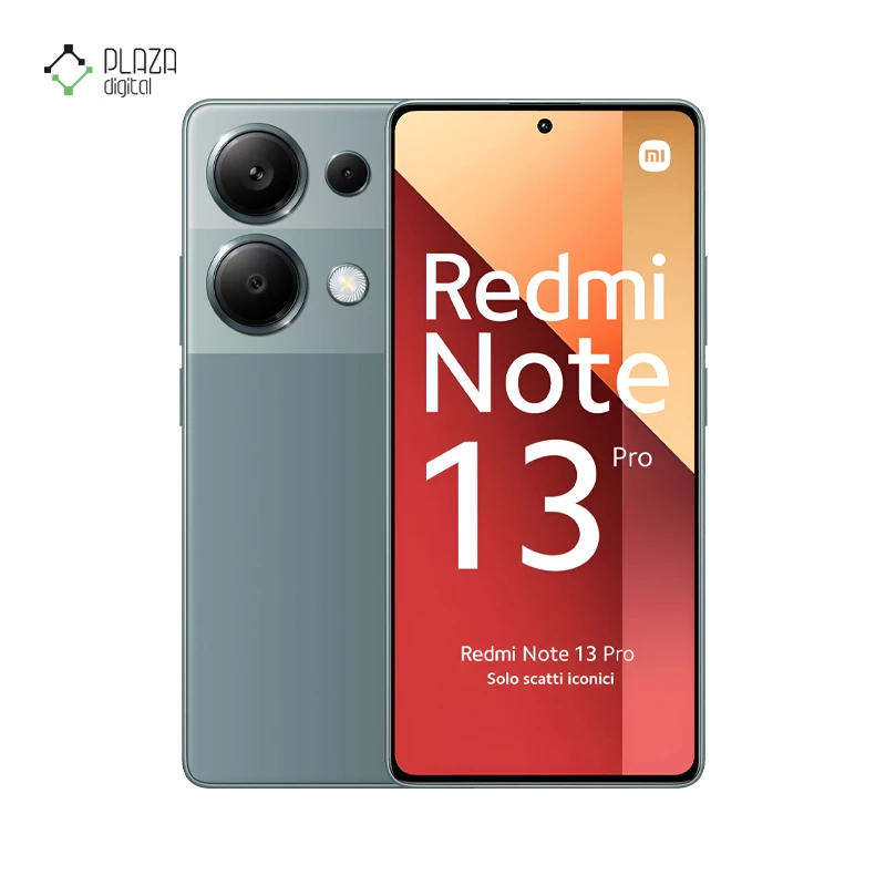 گوشی موبایل شیائومی مدل Redmi Note 13 Pro ظرفیت 512 گیگابایت رم 12 گیگابایت رنگ سبز