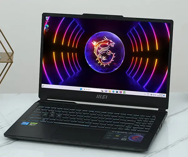 a12ucx msi laptop view