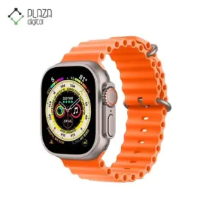 ساعت هوشمند هاینوتکو مدل H2 Ultra Max با بند نارنجی