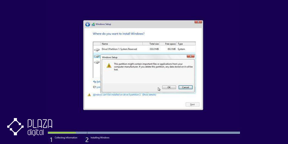 installing Windows 10 5