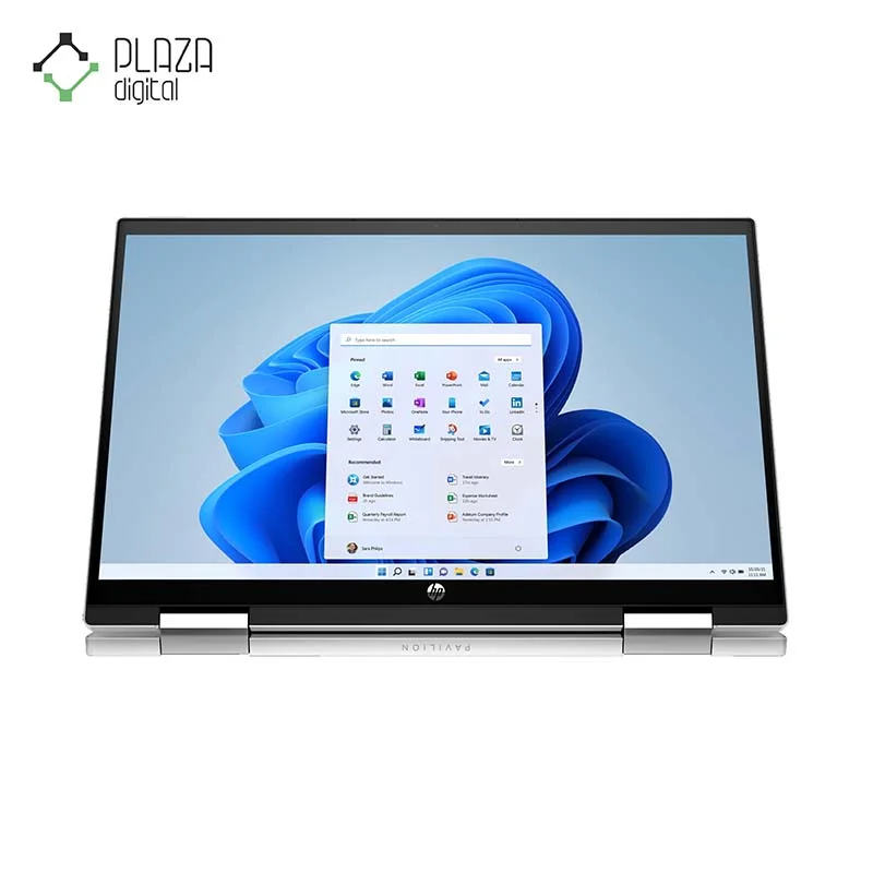 نمایشگر 14 اینچی لپ تاپ اچ پی Pavilion x360 14t مدل DY2050WM-A رنگ نقره ای