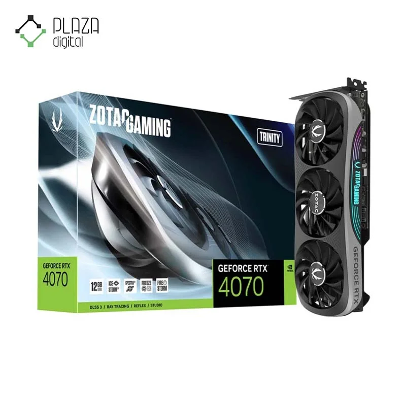 کارت گرافیک زوتاک مدل GAMING GeForce RTX 4070 Trinity12GB حافظه 12 گیگابایت