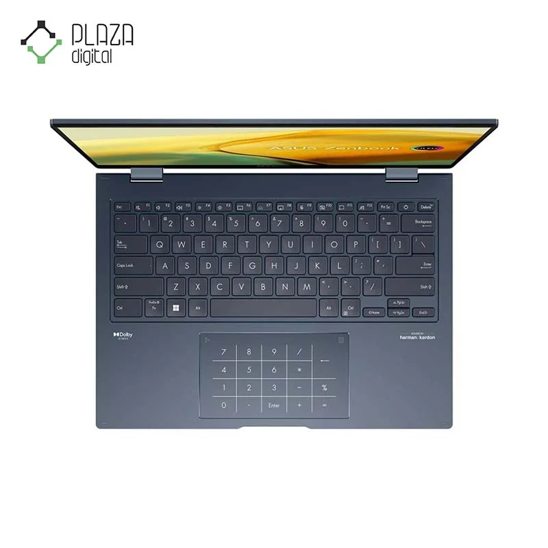 صفحه کلید لپ تاپ 14 اینچی ایسوس Zenbook 14 Flip OLED مدل UP3404VA-A