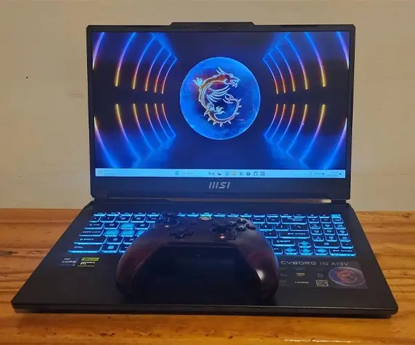 a13vf cyborg 15 msi laptop hardware view
