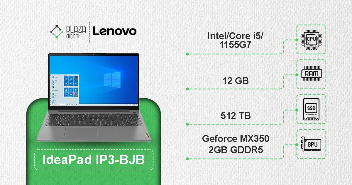 لپ تاپ IP3-BJB لنوو IdeaPad 3