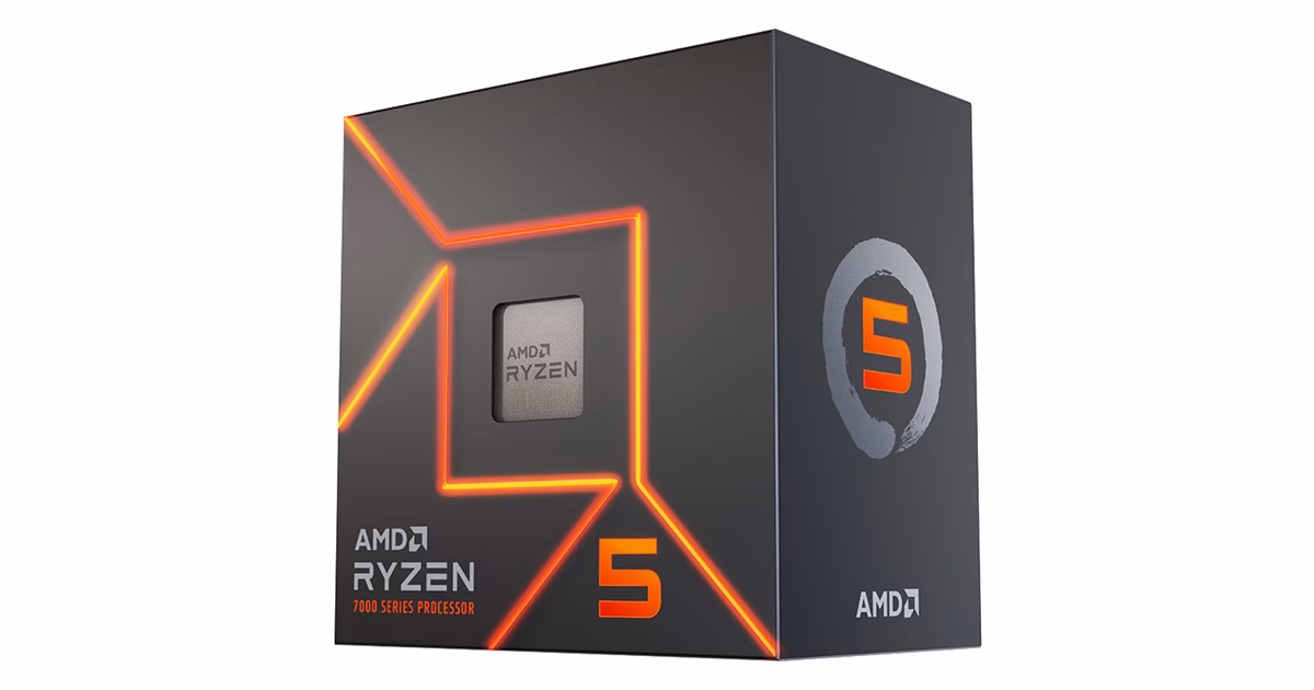 پردازنده مرکزی ای ام دی مدل Ryzen 5 7500F Tray