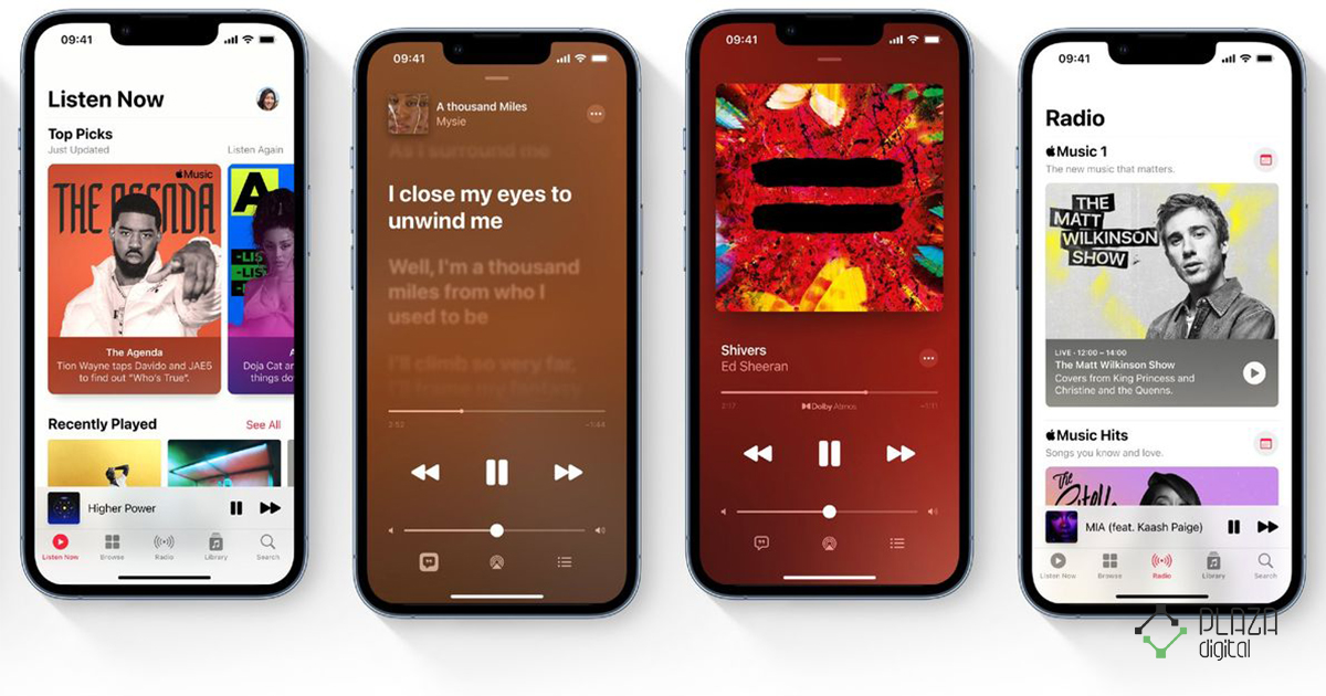 بهترین موزیک پلیرهای آیفون Apple-Music