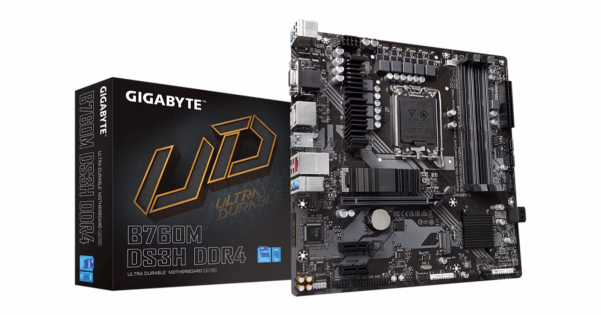 مادربرد گیگابایت مدل B760M DS3H DDR4 (rev. 1.0)