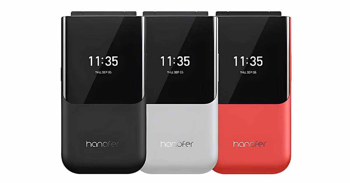 گوشی موبایل هانوفر مدل 2720Flip دو سیم‌کارت