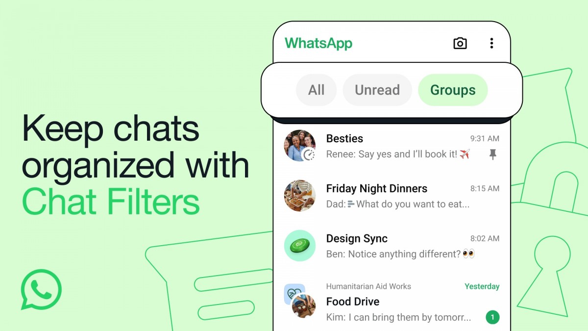 Whatsapp filter chat