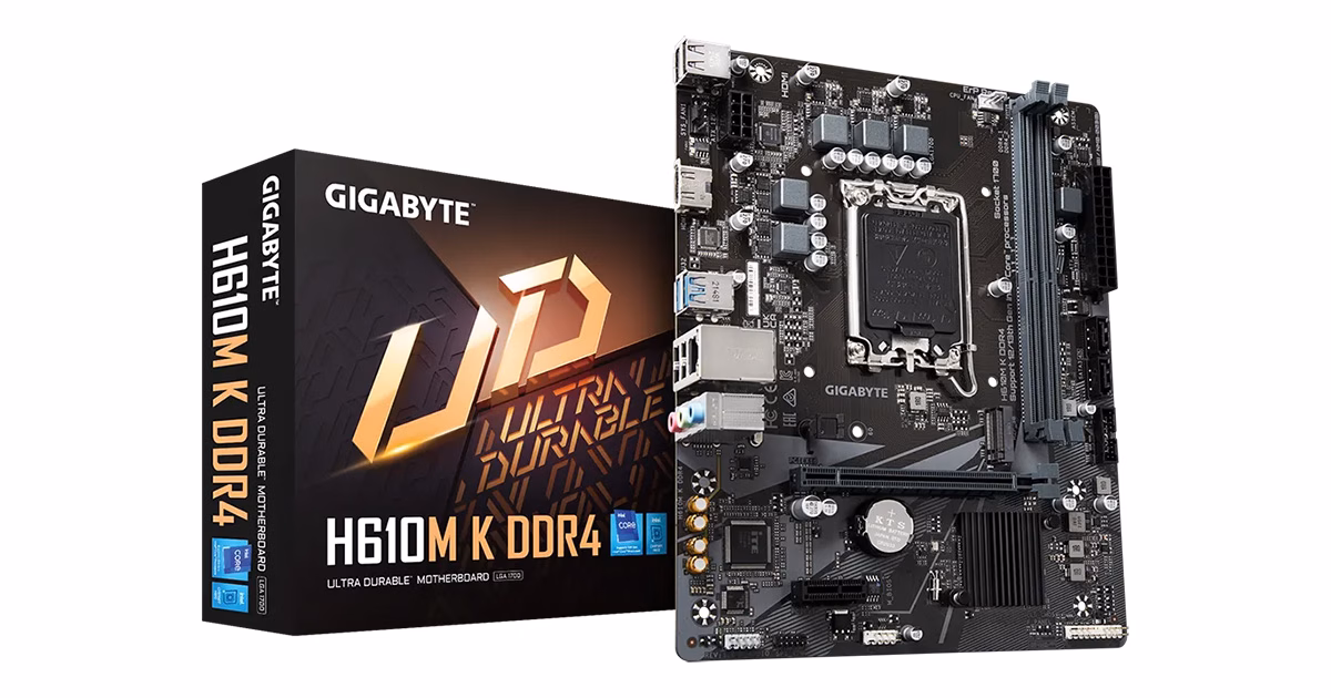 مادربرد گیگابایت مدل H610M K DDR4 (rev. 1.0)