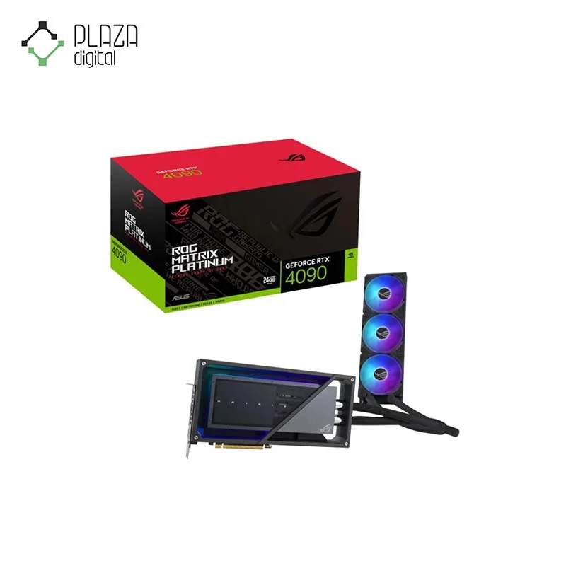 کارت گرافیک ایسوس مدل ROG Matrix Platinum GeForce RTX 4090 GDDR6X حافظه 24 گیگابایت