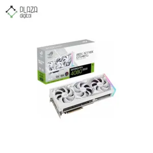 کارت گرافیک ایسوس مدل ROG Strix GeForce RTX™ 4080 SUPER GDDR6X White OC Edition حافظه 16 گیگابایت