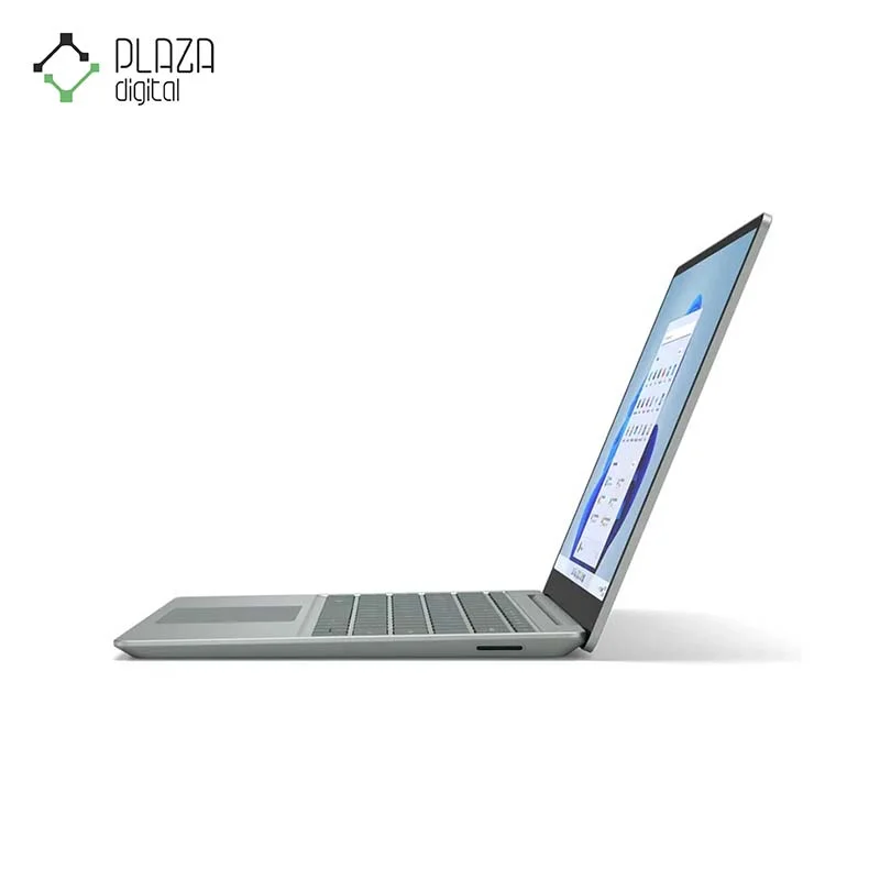 پورت های لپ تاپ 12.4 اینچی مایکروسافت مدل Surface Laptop Go 2-B رنگ سبز