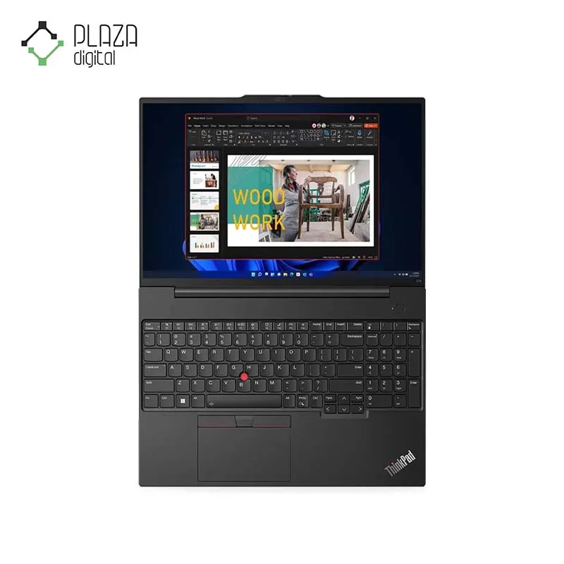 نمای کیبورد لپ تاپ 16 اینچی لنوو ThinkPad مدل E16-AB