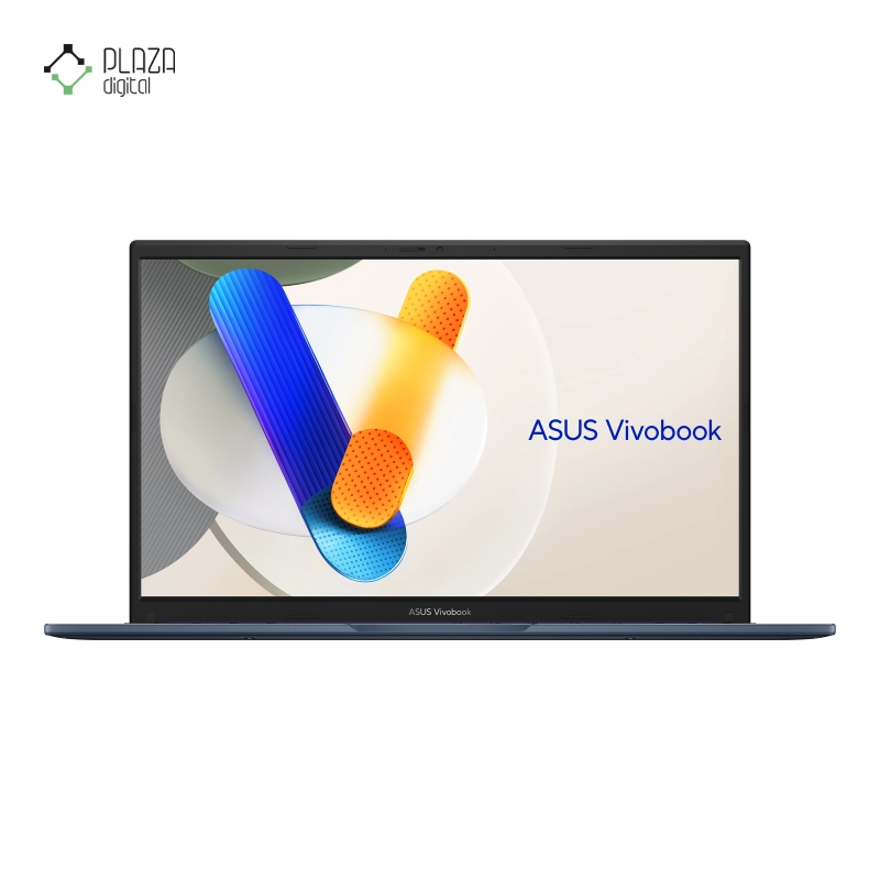 نمای رو به رو لپ تاپ ایسوس 15.6 اینچی مدل VivoBook 15 X1504VA i3 1315U 4GB 512GB Iris Xe پلازا دیجیتال