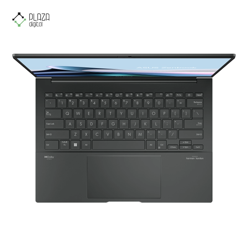 نمای کیبورد لپ تاپ ایسوس 14 اینچی مدل Zenbook 14 OLED Q425MA Ultra 7 155H 16GB 1TB SSD Arc پلازا دیجیتال