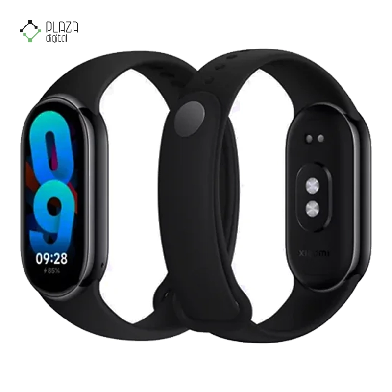 مچ بند هوشمند شیائومی مدل Mi Band 8 رنگ مشکی پلازا دیجیتال